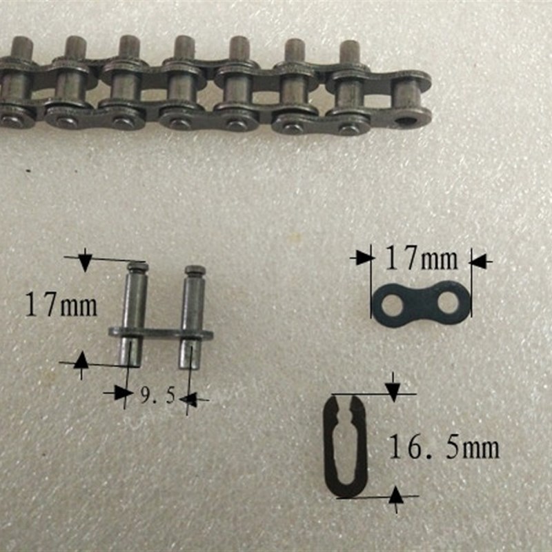 日东回流焊链条劲拓回流焊链条06C链条 35B链条销长5mm