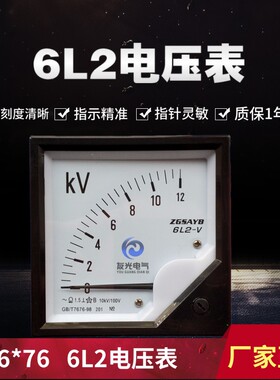 6L2 10KV/100V  6KV /100V 10KV/220V指针式交流电压表 厂家直销