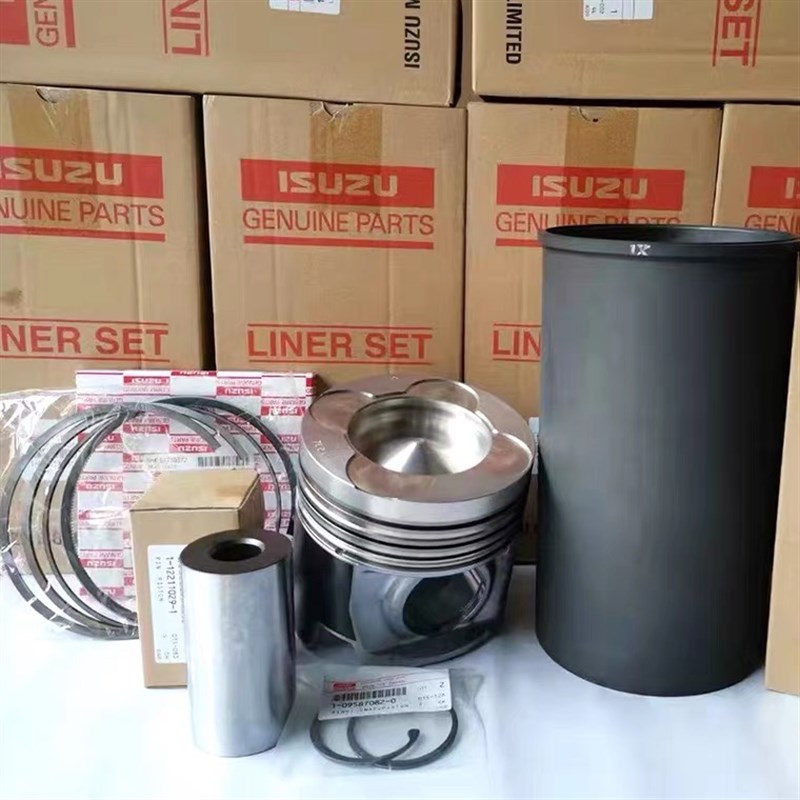 450/460住友日立发动机配件6WG1/6UZ1/6RB1/6SD1四配套活塞缸套环