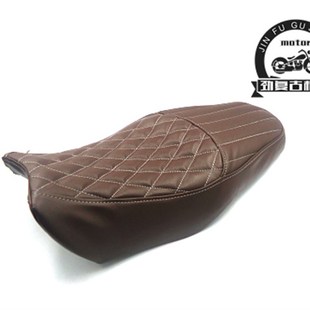 适用新本190TR复古座垫 CBF190TR改装菱形坐垫 毛毛虫鞍座座椅