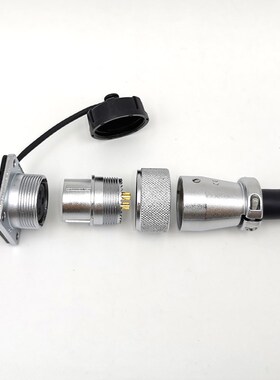 威浦WS20航空插头方座TQ+Z2 3 4 5 6 7 9 12 15芯公母连接器WEIPU