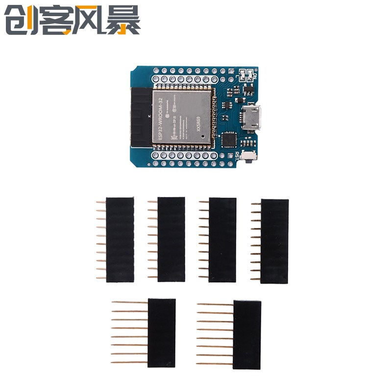 CH9102 板载ESP-WROOM-32模组 MINI D1 ESP32 WIFI蓝牙开发板