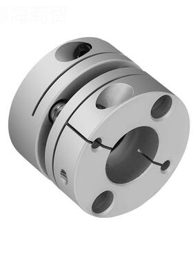 膜弹片联轴器服性梅KJQ花铝合金伺电单双膜机连铀器联轴节连轴器