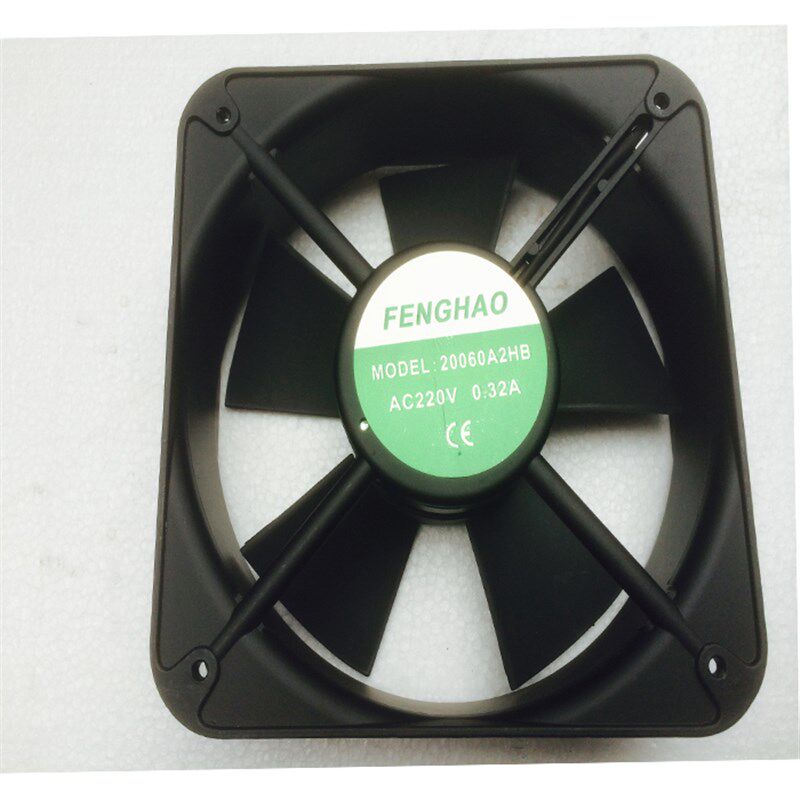 机柜风机20060散热排气风扇200*60 220V/380V铜芯轴流风机20CM65W