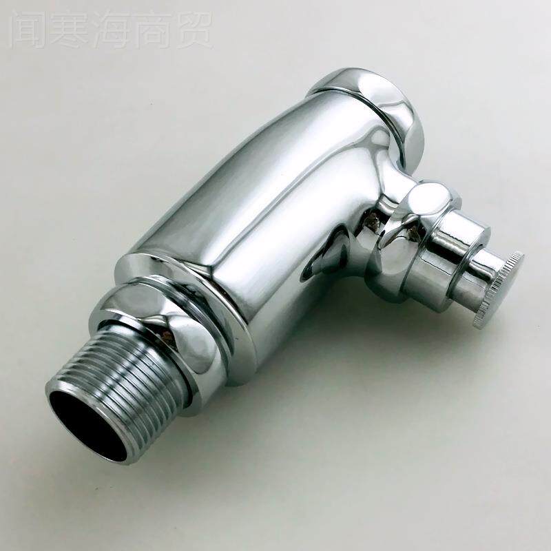 便JWI池冲水阀洗全铜 手按式时延大便阀门便器冲蹲阀 B-27