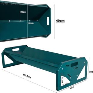 养羊槽鸡鹿槽鸭鹅牛马驴槽羊梅花折叠槽用猪食颗子草料粒料补TRE