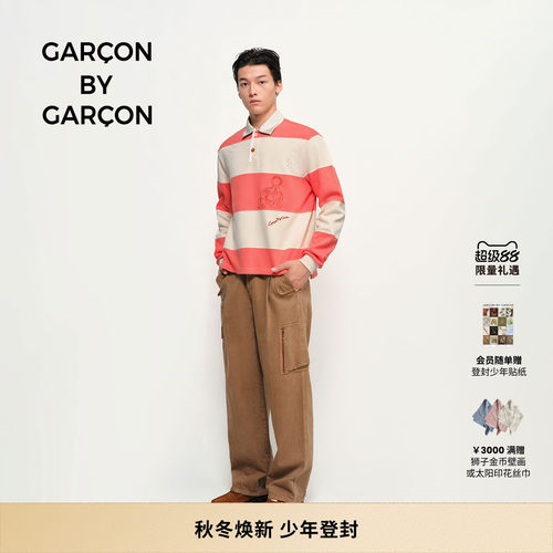 GARCON BY GARCON 26秋冬成衣染牛仔工装长裤 多色可选
