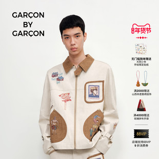 【明星同款】GARCON BY GARCON 25秋冬 HOME SWEET HOME 夹克外套