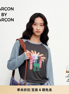 【明星同款】GARCON BY GARCON 25秋冬 Home Sweet Home 长袖T恤