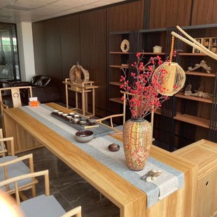 麻纹防水茶席中式 桌旗套装 禅意酒店茶台干泡茶旗布艺垫茶室茶桌布
