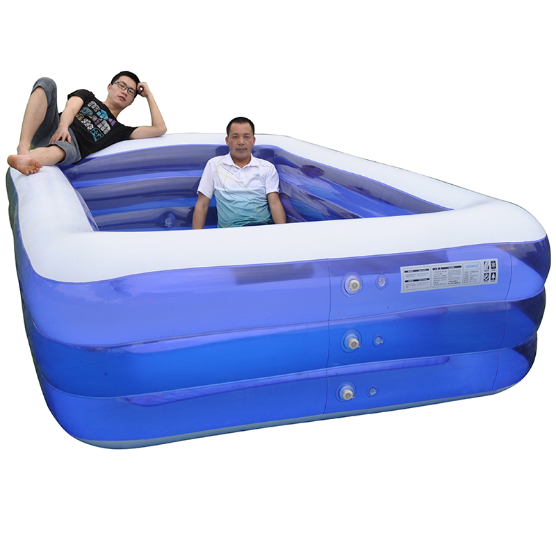 大型游泳池家用可折叠宝宝婴儿童游泳桶家庭大人小孩洗澡充气水池