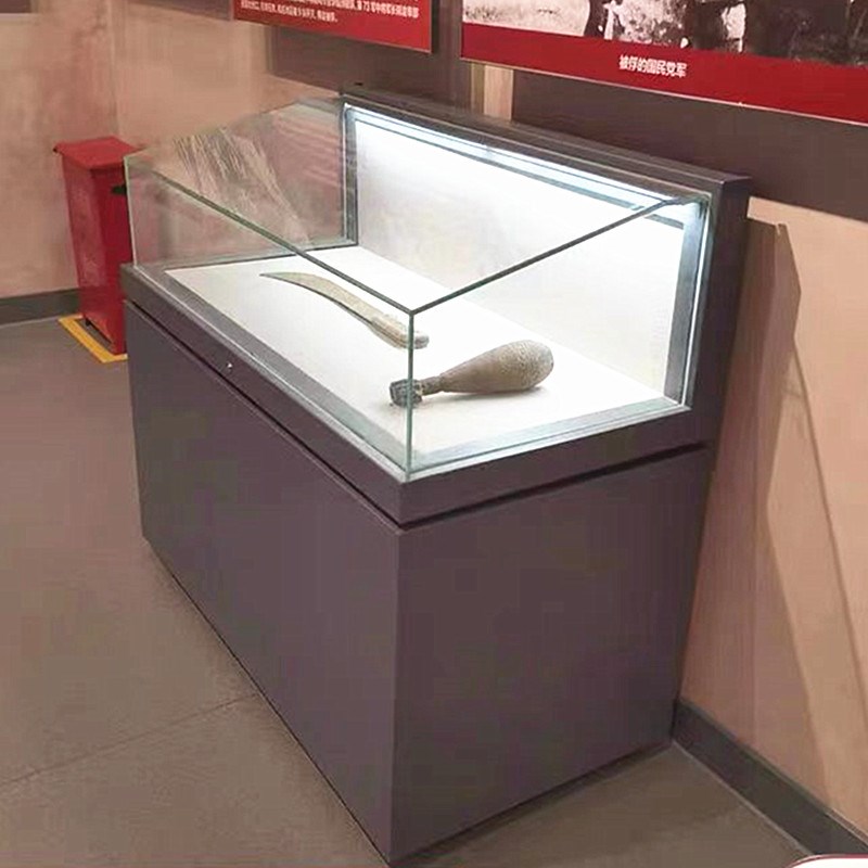 博物馆文物展览展示柜文化纪念馆柜台校史美术馆玻璃产品陈列柜台