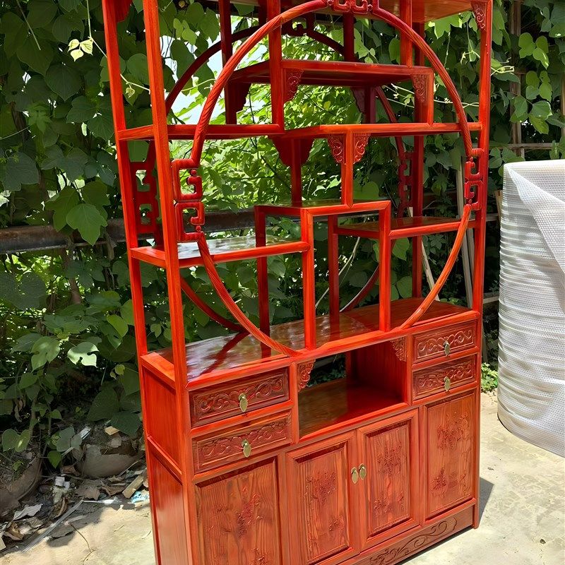 博古架全实木多宝阁中式隔断新中式古董茶叶玄关架客厅禅意玄关柜,住宅家具,多宝格/博古架,淘宝优惠券,粉丝福利购,淘宝优惠卷