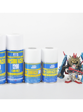 郡士B524高达B525模型上色漆B526水补土B527喷灌B528喷罐B529底漆