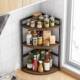 厨房转角调料品置物架家用台面多层三角形调味料油盐酱醋收纳架子