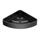 免打孔太空铝三角架壁挂卫生间储物置物架浴室转角收纳架浴室角蓝