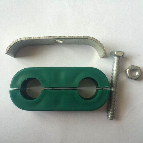 小型B管4管夹 小夹型孔塑料夹 塑料固定管夹轻型固定MAGA-102管液