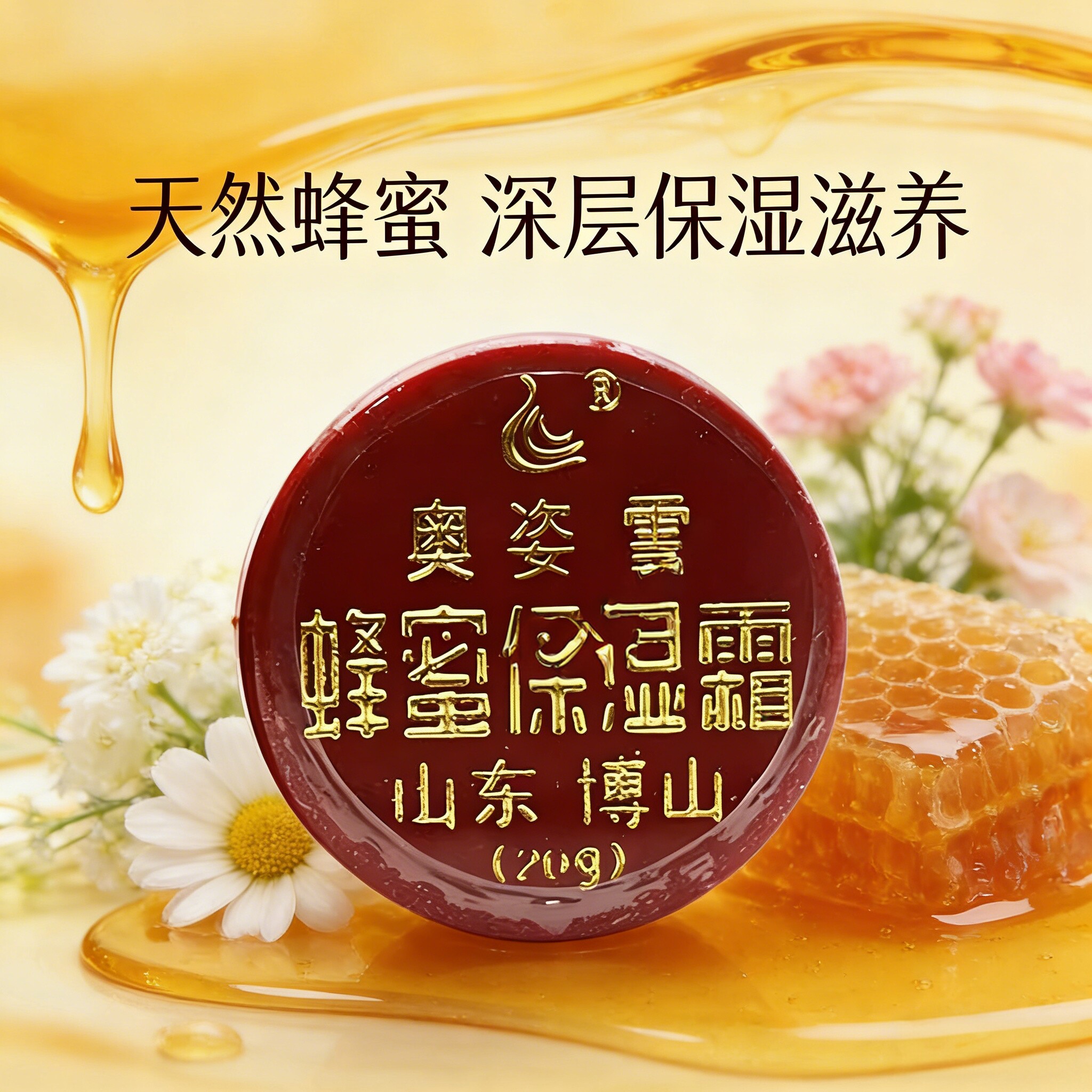 【官方正品】博山愈裂霜奥姿雪蜂蜜保湿霜护手霜