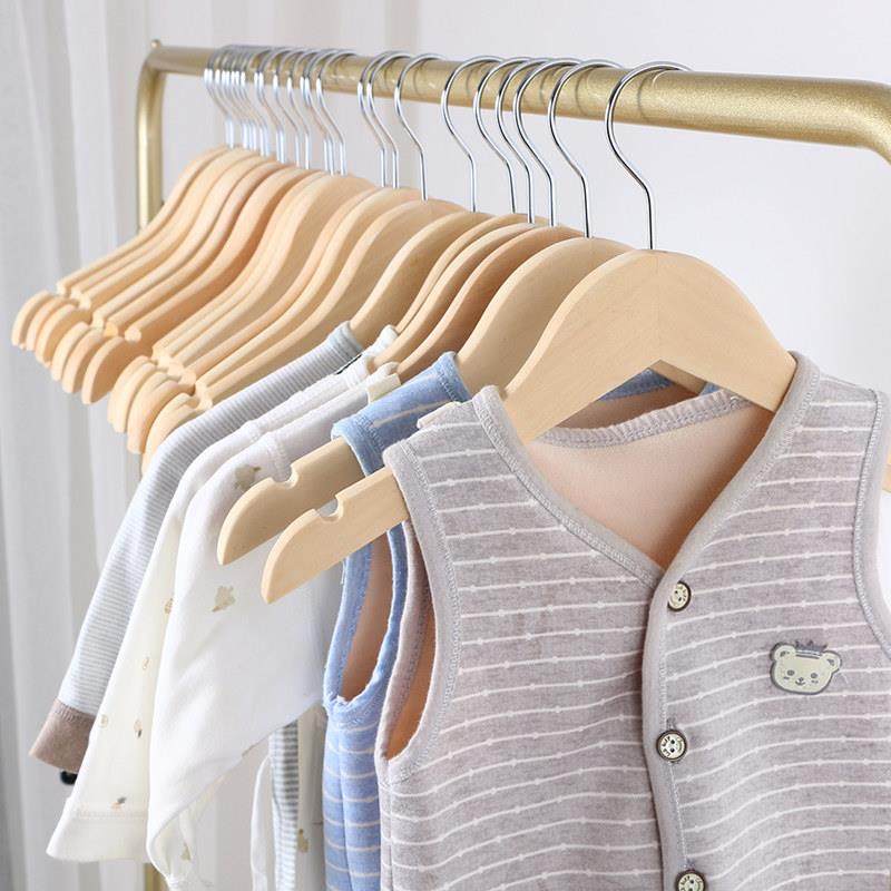 新生婴幼儿儿童装木制小衣架中童号10个服装店批实木初生专用木质,收纳整理,木质衣架,淘宝优惠券,粉丝福利购,淘宝优惠卷