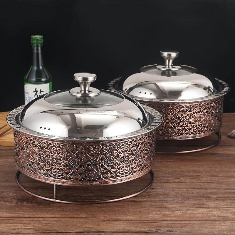 中国风复古干锅家用不锈钢酒精炉火锅中式固体酒精小火锅套装酒店,厨房/烹饪用具,火锅,淘宝优惠券,粉丝福利购,淘宝优惠卷
