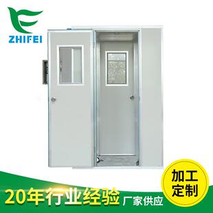 多人多吹风淋室无尘车间风淋室智能彩钢板不锈钢净化风淋室