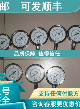 议价压力表（0-1MPa 0-2.5MPAY100 Y60全锈钢  BRIGHTY
