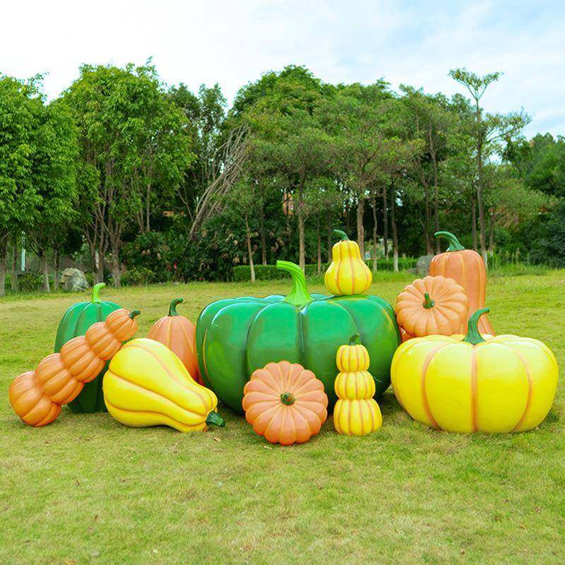 仿真南瓜玻璃钢雕塑花园农家乐户外园林景观装饰水果蔬菜装饰摆件,畜牧/养殖物资,畜牧/养殖器械,淘宝优惠券,粉丝福利购,淘宝优惠卷