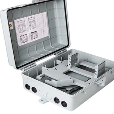 24芯光纤分纤箱1分16分3264光分箱48芯塑料箱72芯光缆直溶箱SMC箱