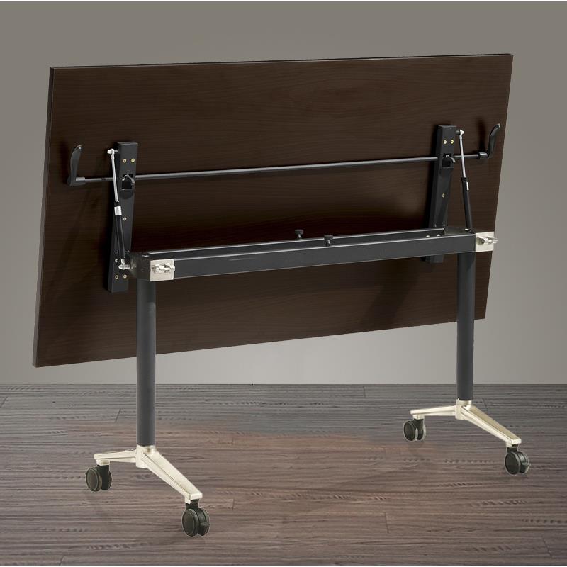 现代简约可折叠办公桌长条桌会议桌多功能移动桌折叠培训桌电脑桌