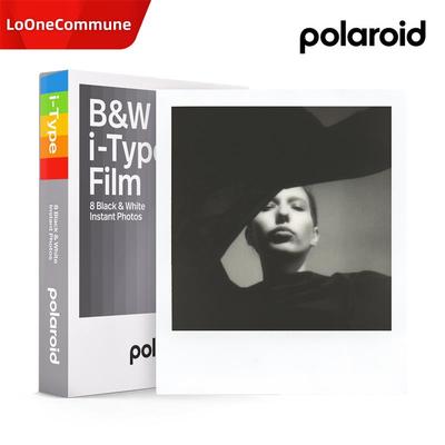Polaroid宝丽来itype拍立得相纸 OneStep2 i-2 Lab Now用白边黑白