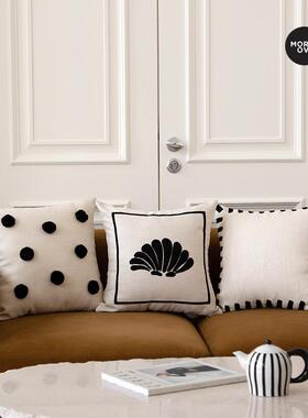 Moreover北欧四季客厅沙发抱枕办公室护腰靠枕床上床头靠垫ins