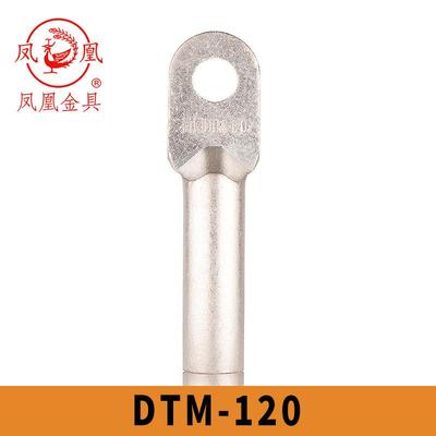 凤凰国标镀锡铜接头DTM-120铜鼻子 接线端子GBT14315-2008 含专票