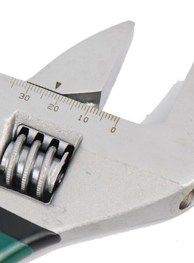 世达47248活动扳手沾塑柄欧式活络扳手活开口扳手4寸