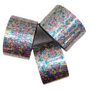 小花美甲贴转印纸 大版面镭射带花 120米长63厘米宽 规格随意切