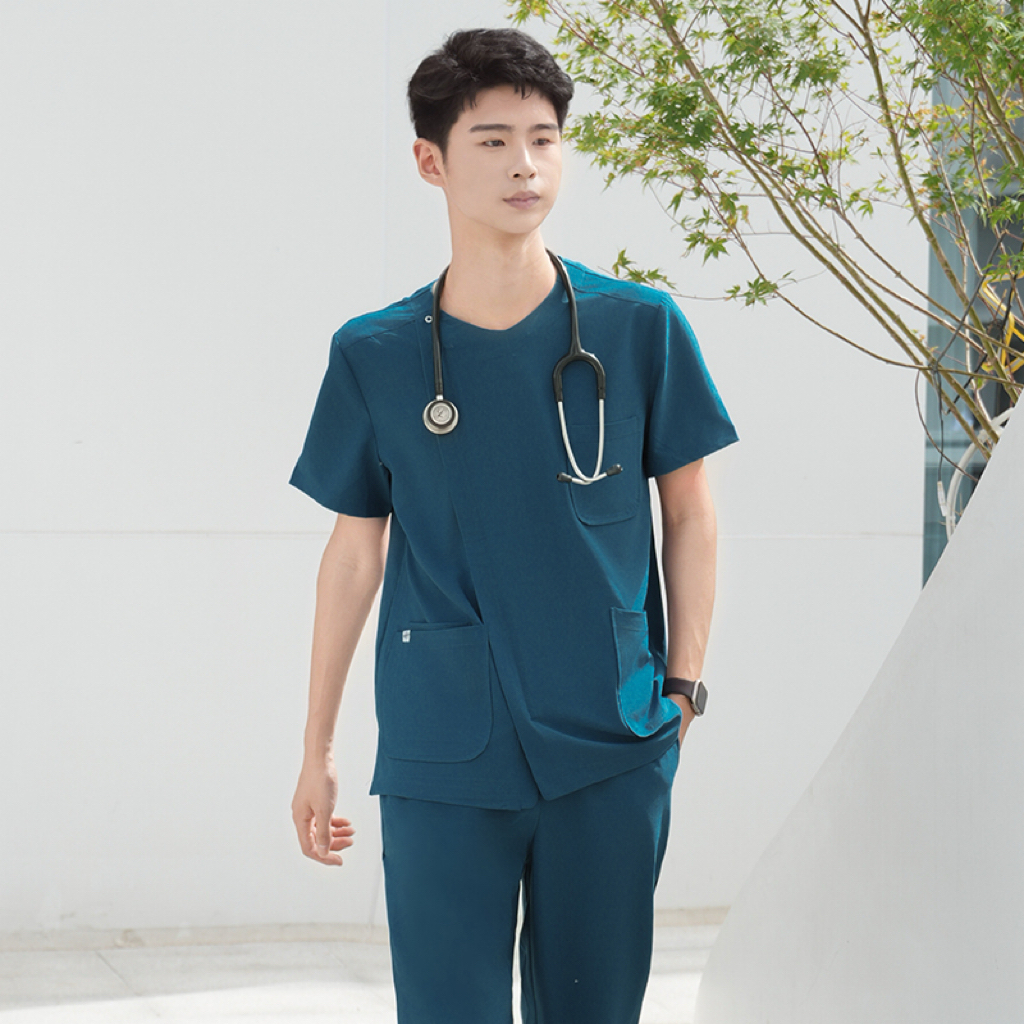 高端洗手衣男短袖美容整形医生