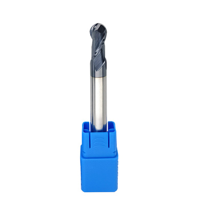 加长钨钢球头铣刀2刃涂层铣刀R2 R3 R4 R5 R6 R7 R8 R9 R10*150mm