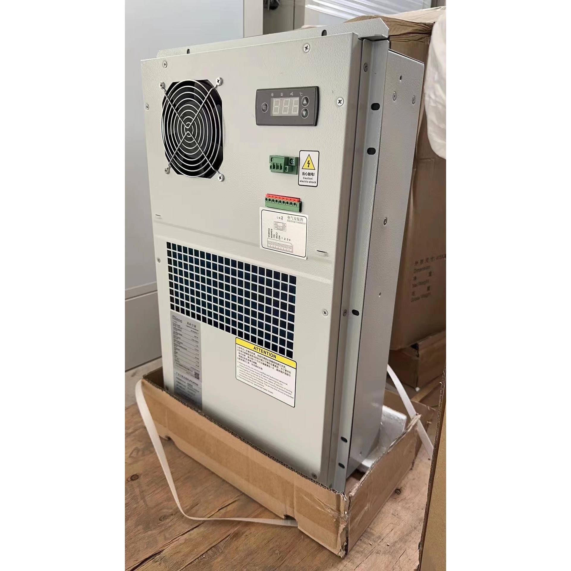 黑盾机柜空调AC1500W英维克EC2000W高效制冷加热名诺600W通信基站