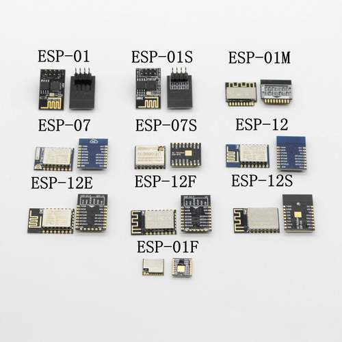 ESP8266串口WIFI无线模组ESP-01 01S 01M 01F07S12E12F12S安信可