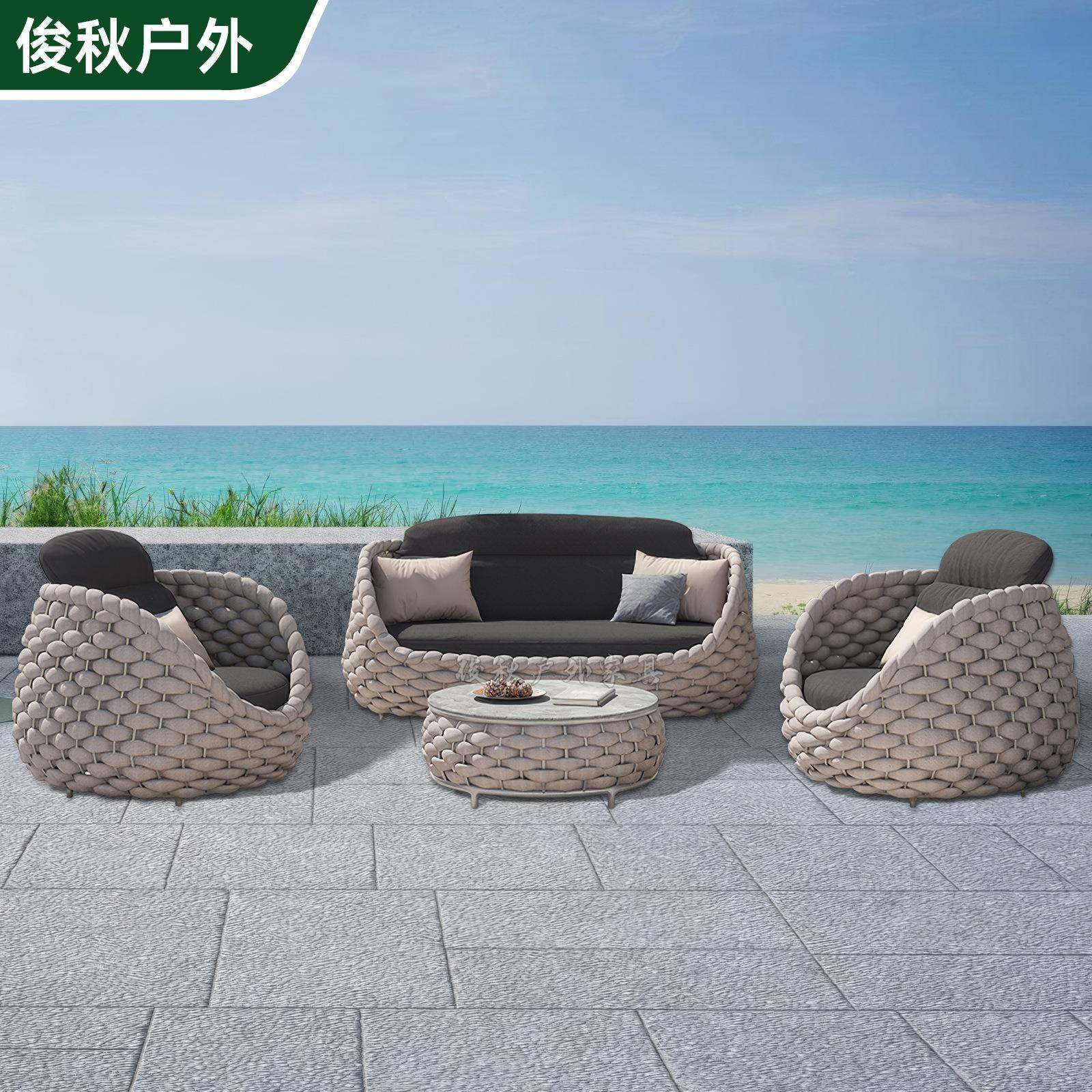 北欧户外沙发庭院别墅露天高端藤编茶几组合休闲室外花园藤椅家具,节庆用品/礼品,新娘配件,淘宝优惠券,粉丝福利购,淘宝优惠卷