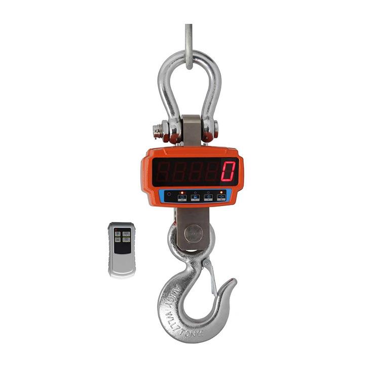500kg电子吊秤配手持仪表15吨直视吊秤10吨吊钩秤可打印3吨吊秤