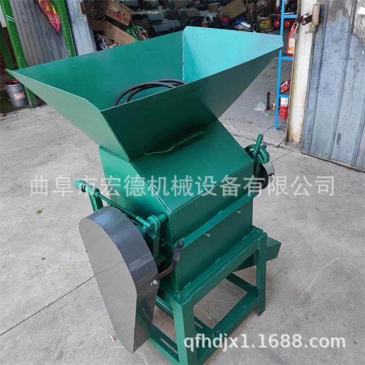 酿酒用粉碎机作坊豆扁子挤扁机粮食深加工破碎机