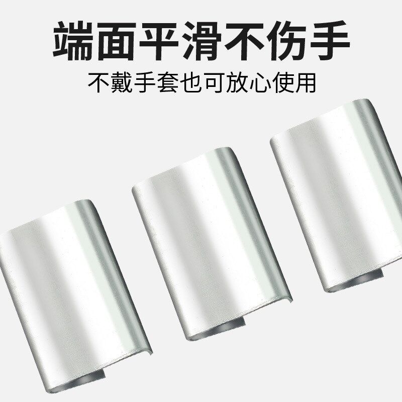 PET塑钢打包扣铁皮扣1608打包卡扣打包带用捆绑带镀锌手工包装扣