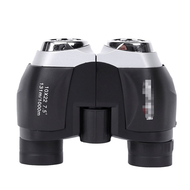 厂家10X22亮壳小保罗双筒望远镜 保罗全光学望远镜 户外望远镜