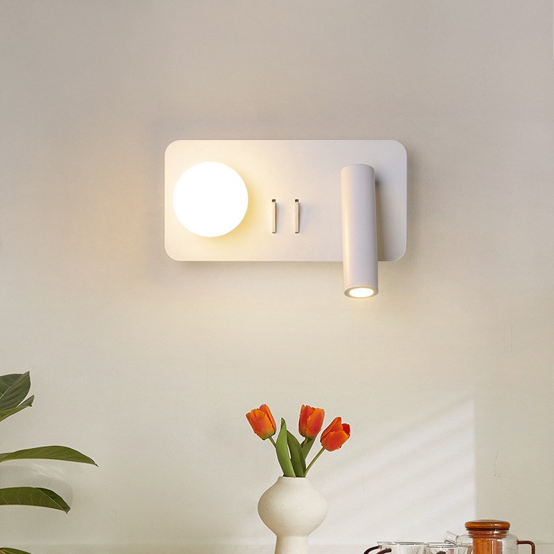 卧室床头氛围感小夜灯现代简约个性艺术背景墙灯走廊过道装饰壁灯