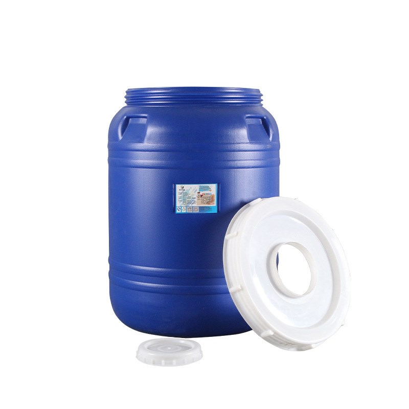 200-500升L立式圆形大号带盖蓝色塑料桶家用加厚储水桶蓄水桶酒桶
