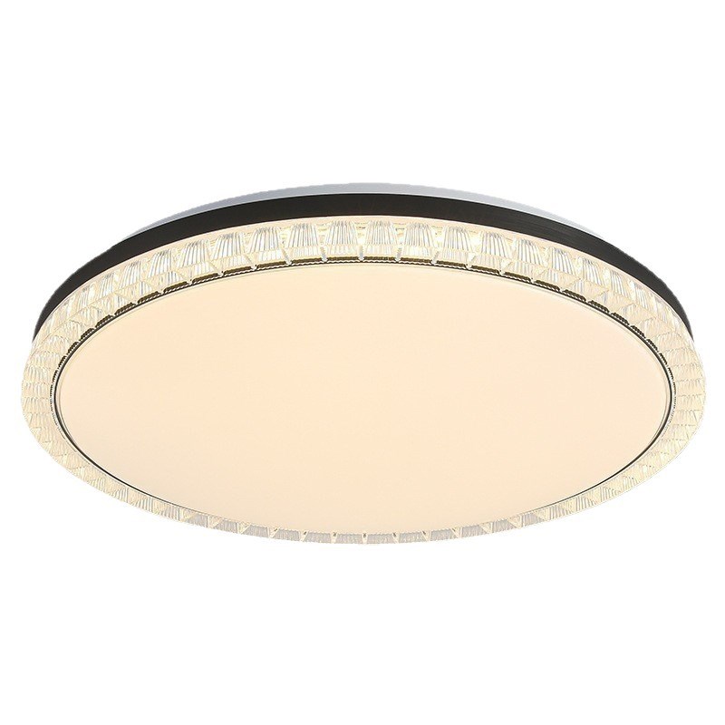 【严选】意式轻奢吸顶灯现代简约新款高级冰晶灯罩边设计主卧灯具