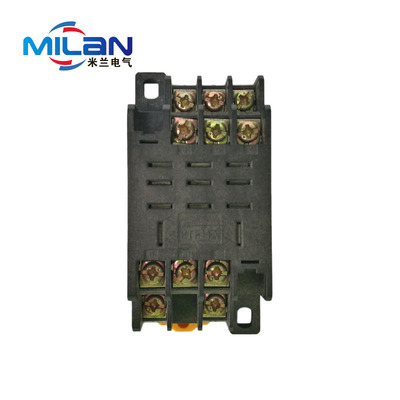 PTF11A继电器底座 继电器插座 可配HH63P LY3NJ 11脚