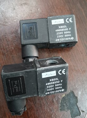 parker派克电磁阀线圈XS02L 4965933D F  220V 50HZ
