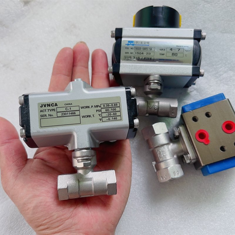 KITZ款迷你气动球阀C-UTE气动球阀316