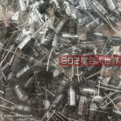10只80v150uf100v万裕三鑫铝电解电容器代63v120uf 滤波高频10*16